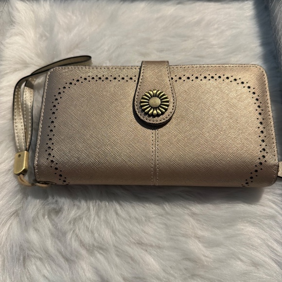 SENDEFN Wallet Leather Credit Card Holder with RFID Blocking Large Card - Picture 2 of 10